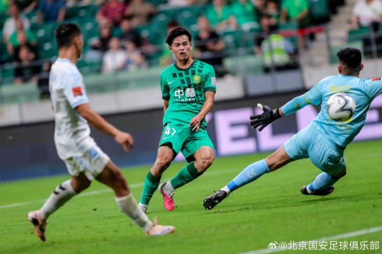 北京国安主场3-1战胜兰州陇原竞技天佑德，晋级足协杯四强